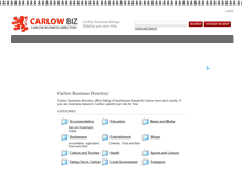 Tablet Screenshot of carlow.biz